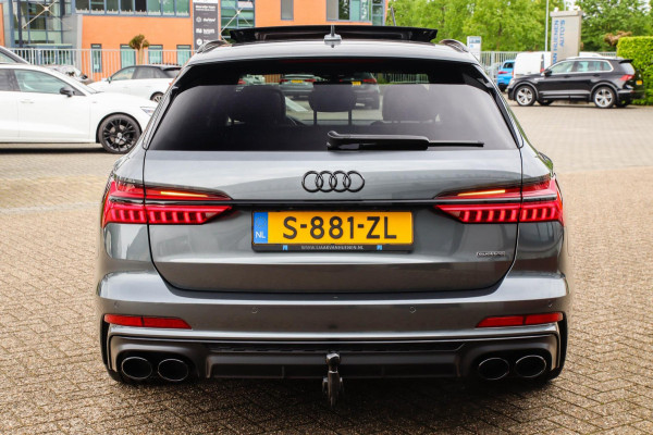 Audi A6 Avant 45 2.0TFSI Quattro S line Edition 245pk Automaat! 1e|Panoramadak|Virtual Cockpit|Leder|HD Matrix LED|Black|Trekhaak