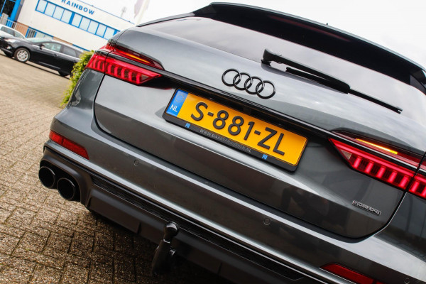 Audi A6 Avant 45 2.0TFSI Quattro S line Edition 245pk Automaat! 1e|Panoramadak|Virtual Cockpit|Leder|HD Matrix LED|Black|Trekhaak