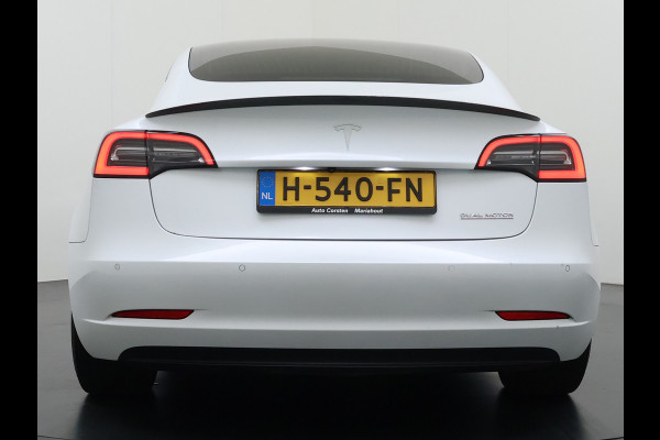 Tesla Model 3 Performance 513PK AWD **FSD** Panoramadak Navi Camera's Leder Stoelverwarming Navi Ecc Adap.Cruise Pdc Led Lmv 20" Google-Maps Elek.Stoelen+Memory Remote App Bediening Premium Audio