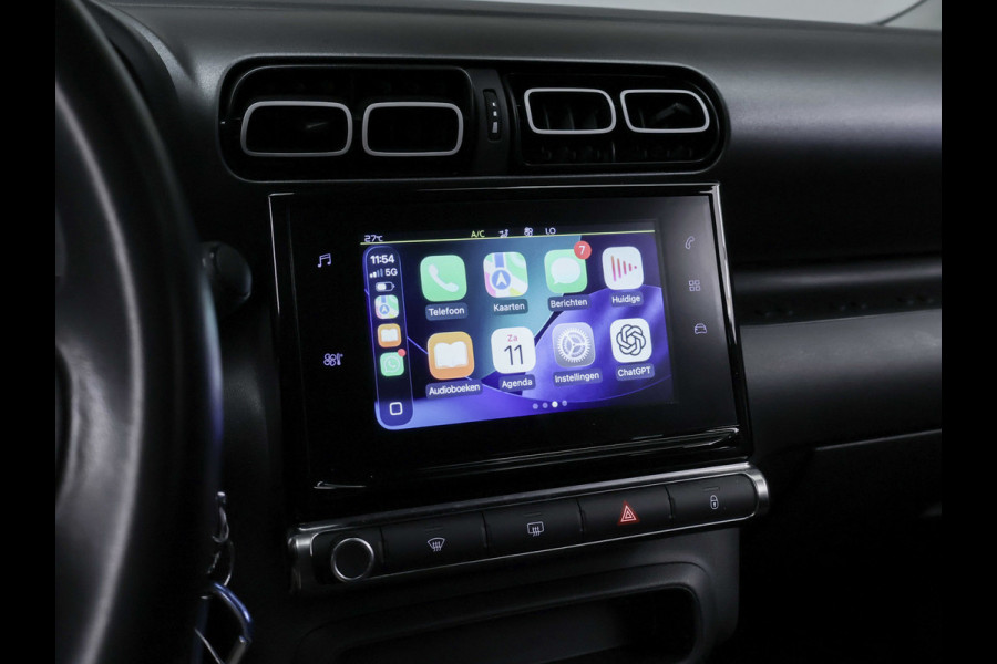 Citroën C3 Aircross 1.2 PureTech S&S Feel Sport (APPLE CARPLAY,NAVI,CLIMATE,CRUISE,GETINT,SPORTSTOELEN,LM VELGEN,NETTE STAAT)