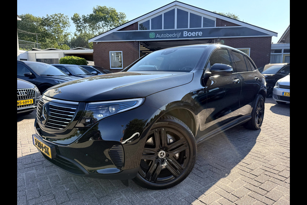 Mercedes-Benz EQC 400 4MATIC Business Luxury 80 kWh SOH 93.4%, Schuifdak, Trekhaak