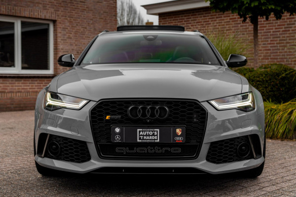 Audi RS6 Avant 4.0 TFSI Quattro Performance Pro Line Plus Keramisch Pano Carbon B&O 360 Camera 21'' WF