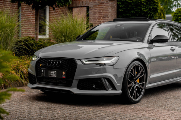Audi RS6 Avant 4.0 TFSI Quattro Performance Pro Line Plus Keramisch Pano Carbon B&O 360 Camera 21'' WF