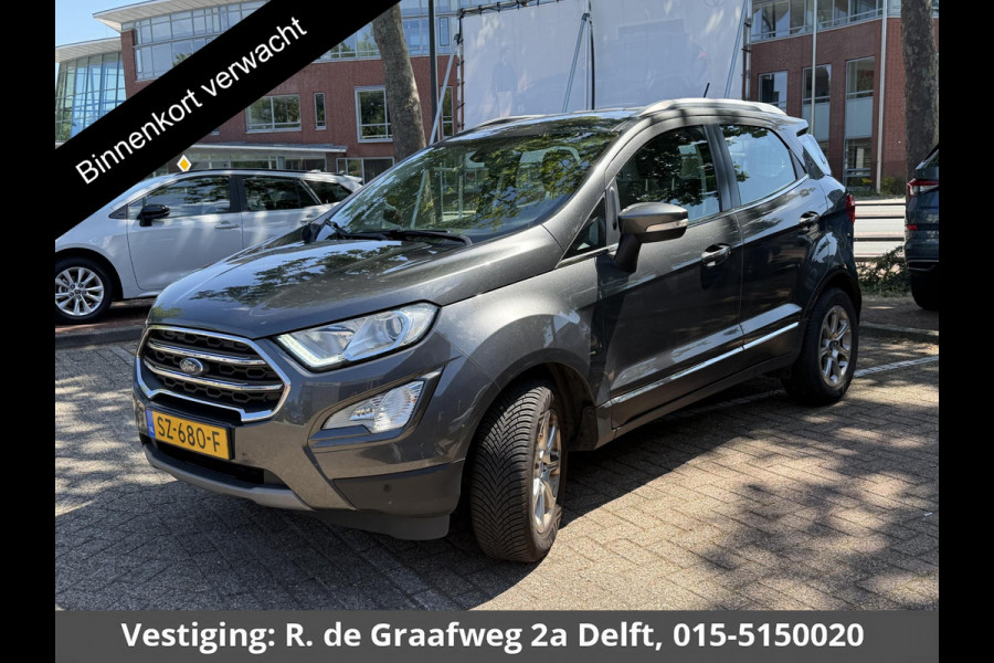 Ford EcoSport 1.0 EcoBoost Trend Essential | Trekhaak | Stuur-& Stoelverwarming | Navigatie | Camera |