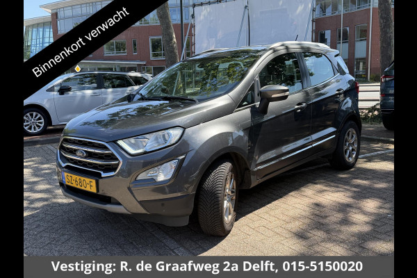 Ford EcoSport 1.0 EcoBoost Trend Essential | Trekhaak | Stuur-& Stoelverwarming | Navigatie | Camera |