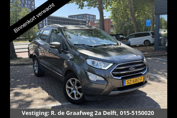 Ford EcoSport 1.0 EcoBoost Trend Essential | Trekhaak | Stuur-& Stoelverwarming | Navigatie | Camera |