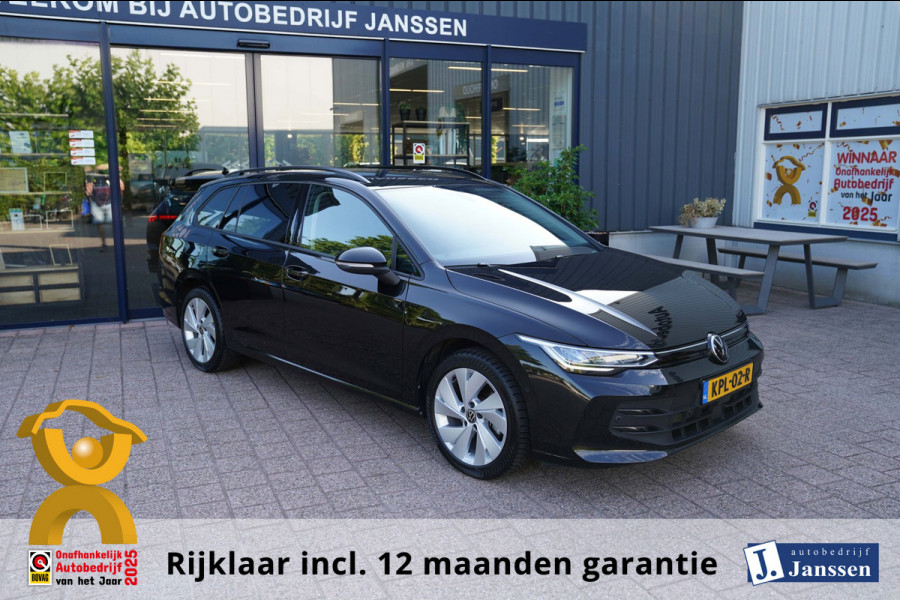 Volkswagen Golf Variant 1.5 eTSI Life Edition|Prijs rijklaar incl 12 mnd garantie|Stuur,-stoelverw Elek klep Camera Blindspot