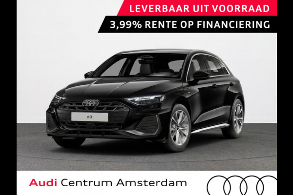 Audi A3 Sportback S edition 40 TFSI e 204 pk | Assis.pak Driving+Parking plus | Warmtewerend glas donker tint | Adaptive Cruise Control | Ambient sfeerverlichting |