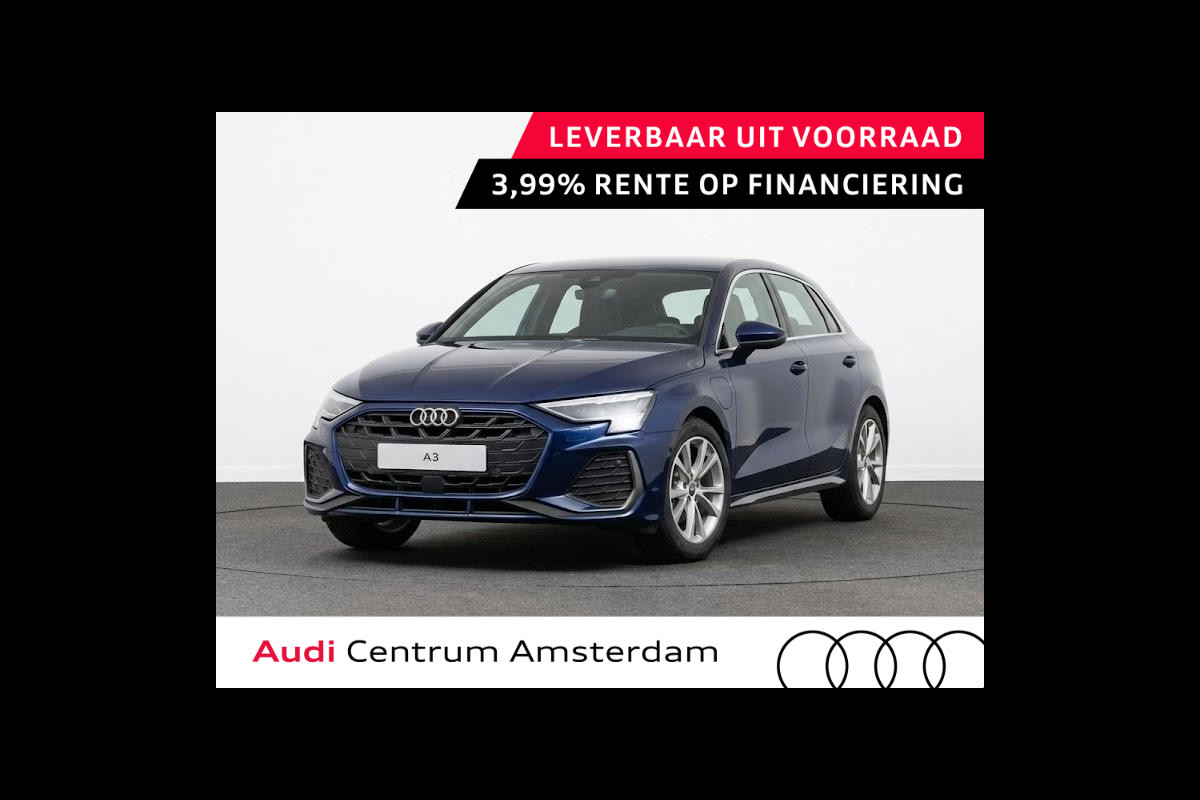 Audi A3 Sportback S edition 40 TFSI e 204 pk | Assis.pak Driving+Parking plus | Warmtewerend glas donker tint | Ambient sfeerverlichting | Adaptive Cruise Control |