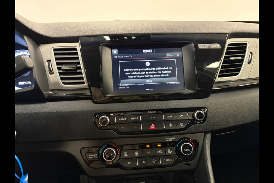 Kia Niro 1.6 GDi Hybrid DynamicLine*Camera*Winter-Pakket*Navi*Cruise-Control*Leder*