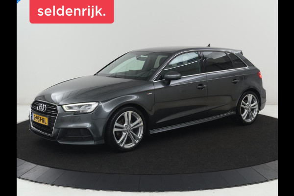 Audi A3 Sportback 30 TFSI Advance Sport | S-Line | Stoelverwarming | Parkeerhulp | Cruise control | Navigatie | Bluetooth | Climate control | Full LED