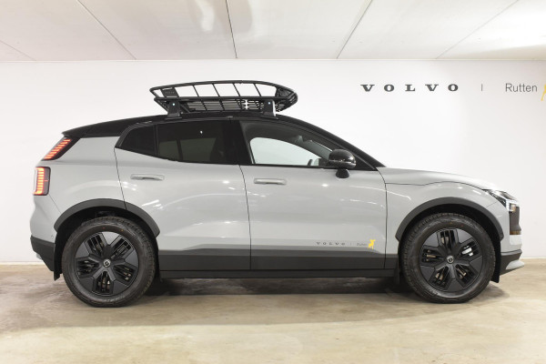 Volvo EX30 Cross Country 428PK Twin Performance Ultra AWD / Cross Country Experience-pakket/ Adaptieve cruise control/ Panoramadak/ BLIS/ Parkeersensoren met 360 camera / Getint Glas / Stoel en stuurwielverwarming / Elektrische stoelen / Apple carplay / Elektrische achterklep / Keyless entry