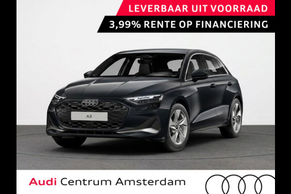 Audi A3 Sportback Advanced edition 30 TFSI 116 pk | Assis.pak Driving+Parking plus | 17 inch lichtmetalen velgen | Elektrisch verstelbare en verwarmbare buitenspiegels | Sportstoelen |