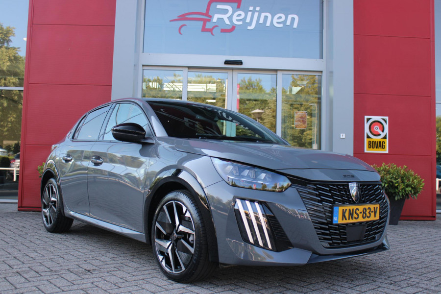 Peugeot 208 1.2 Hybrid 145PK AUTOMAAT GT PACK | ELEKTRISCH BEDIENBARE BESTUURDERSSTOEL MET MASSAGE FUNCTIE | ALCANTARA BEKLEDING | STOEL VERWARMING | CRUISE CONTROL | DAB+ RADIO | APPLE CARPLAY/ANDROID AUTO | FULL LED KOPLAMPEN | KEYLESS ENTRY/START | 17" LICHTMETALEN VELGEN | CLIMATE CONTROL | PARKEERSENSOREN VOOR + ACHTER | ACHTERUITRIJ CAMERA |
