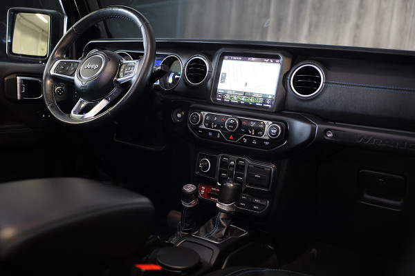 Jeep Wrangler UNLIMITED 4xe 380 RUBICON Sky One Touch / Verhoogd / 360 Camera / Leder / Acc / Leder / Navi / Led / Pdc / 17 Inch