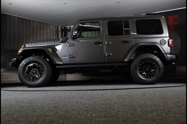 Jeep Wrangler UNLIMITED 4xe 380 RUBICON Sky One Touch / Verhoogd / 360 Camera / Leder / Acc / Leder / Navi / Led / Pdc / 17 Inch