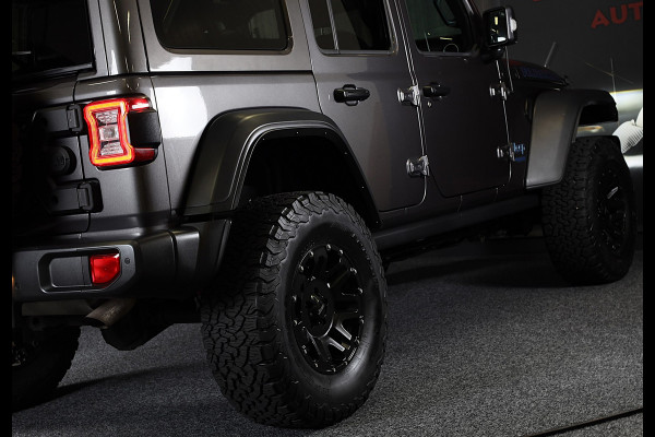 Jeep Wrangler UNLIMITED 4xe 380 RUBICON Sky One Touch / Verhoogd / 360 Camera / Leder / Acc / Leder / Navi / Led / Pdc / 17 Inch