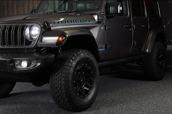 Jeep Wrangler UNLIMITED 4xe 380 RUBICON Sky One Touch / Verhoogd / 360 Camera / Leder / Acc / Leder / Navi / Led / Pdc / 17 Inch