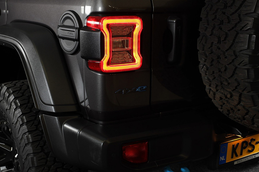 Jeep Wrangler UNLIMITED 4xe 380 RUBICON Sky One Touch / Verhoogd / 360 Camera / Leder / Acc / Leder / Navi / Led / Pdc / 17 Inch