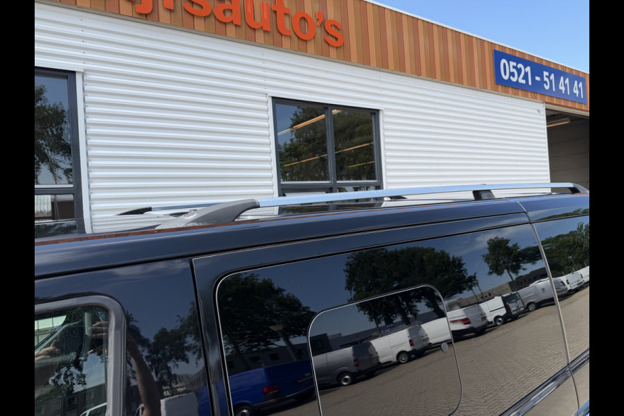 Ford Transit Custom Tourneo 310 2.0 TDCI 130pk L1H1 Titanium / vaste prijs rijklaar € 19.950 incl btw / euro 6 / zwart metallic / airco / cruise / navigatie / trekhaak / camera / isofix !