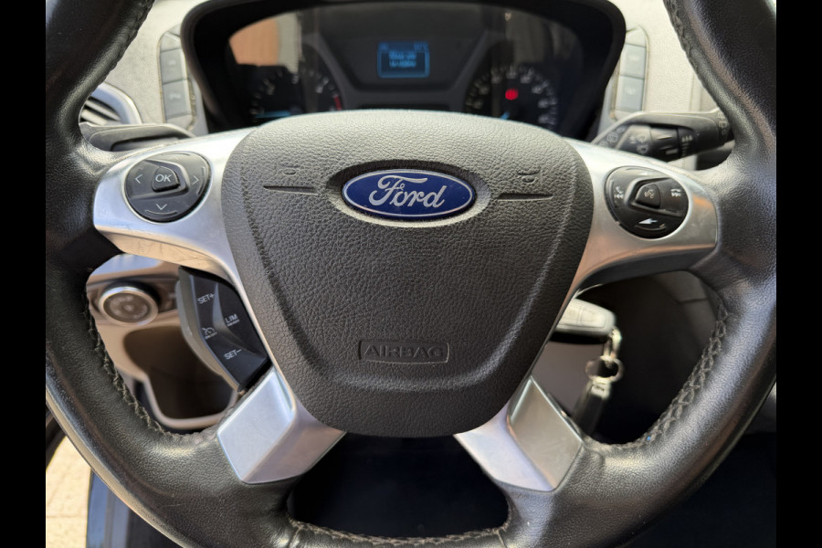 Ford Transit Custom Tourneo 310 2.0 TDCI 130pk L1H1 Titanium / vaste prijs rijklaar € 19.950 incl btw / euro 6 / zwart metallic / airco / cruise / navigatie / trekhaak / camera / isofix !