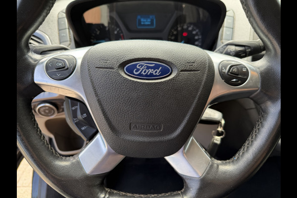 Ford Transit Custom Tourneo 310 2.0 TDCI 130pk L1H1 Titanium / vaste prijs rijklaar € 19.950 incl btw / euro 6 / zwart metallic / airco / cruise / navigatie / trekhaak / camera / isofix !
