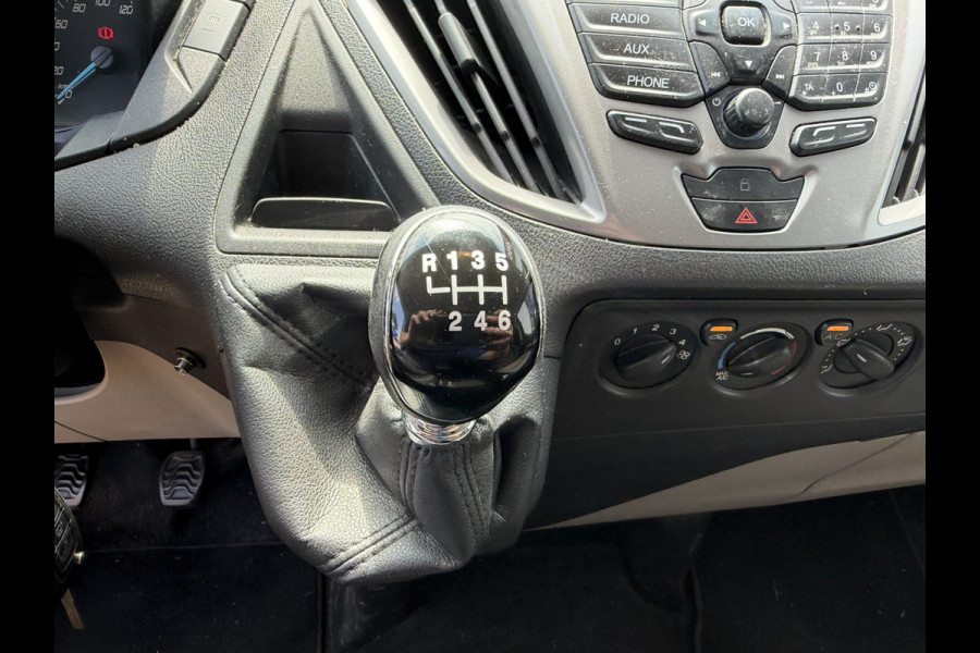 Ford Transit Custom Tourneo 310 2.0 TDCI 130pk L1H1 Titanium / vaste prijs rijklaar € 19.950 incl btw / euro 6 / zwart metallic / airco / cruise / navigatie / trekhaak / camera / isofix !