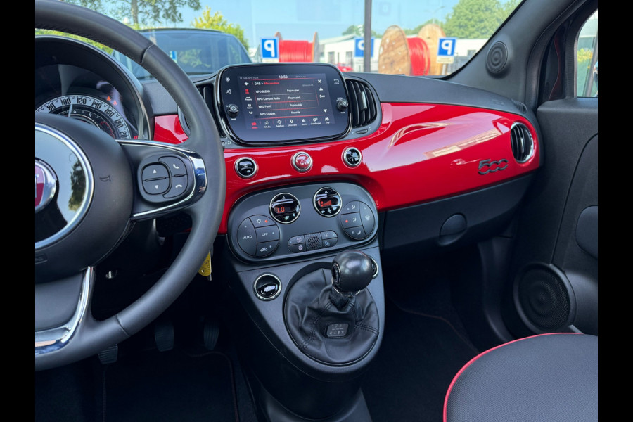Fiat 500 1.0 Hybrid RED - Navi - Pano/Schuifdak - Climate - Org.NL