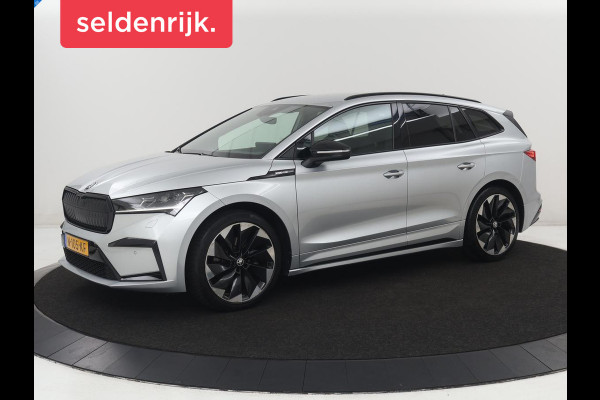Škoda ENYAQ iV 60 Sportline | SOH 92,2% | Camera | Stuurverwarming | Adaptive Cruise | Navigatie | DAB+ | Bluetooth | Carplay | Sfeerverlichtingen | Climate control