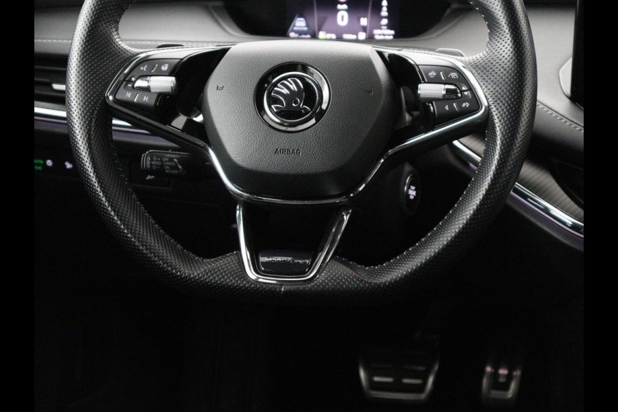 Škoda ENYAQ iV 60 Sportline | SOH 92,2% | Camera | Stuurverwarming | Adaptive Cruise | Navigatie | DAB+ | Bluetooth | Carplay | Sfeerverlichtingen | Climate control