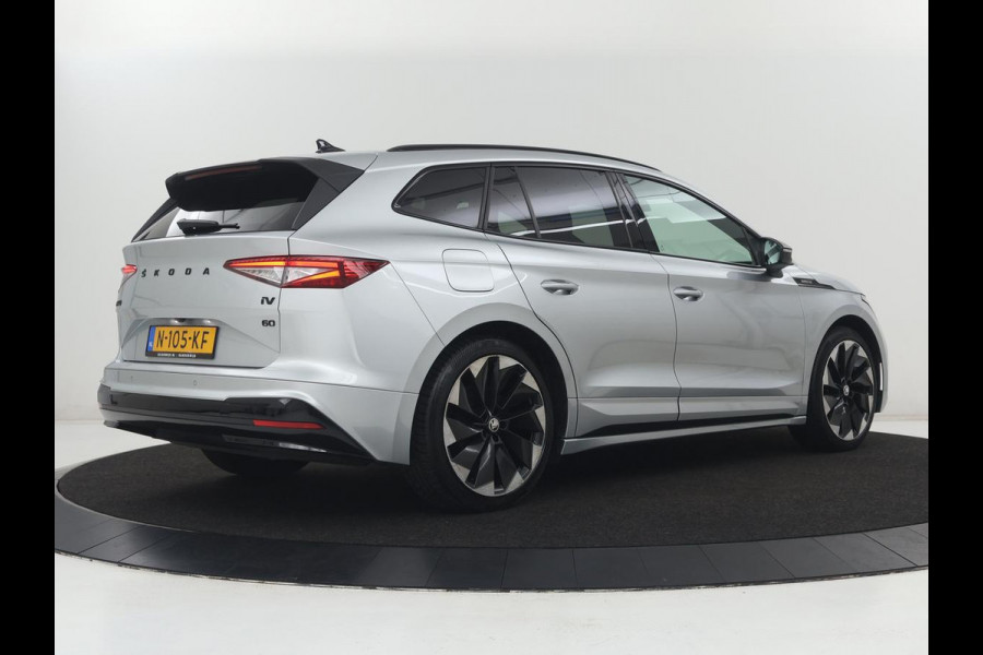 Škoda ENYAQ iV 60 Sportline | SOH 92,2% | Camera | Stuurverwarming | Adaptive Cruise | Navigatie | DAB+ | Bluetooth | Carplay | Sfeerverlichtingen | Climate control