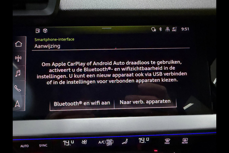 Audi A3 Sportback 45 TFSI e S edition Competition SOH 95% SFEERVERL/NAVI/V-COCKPIT/B&O/CARPLAY/ADAPT-CRUISE///