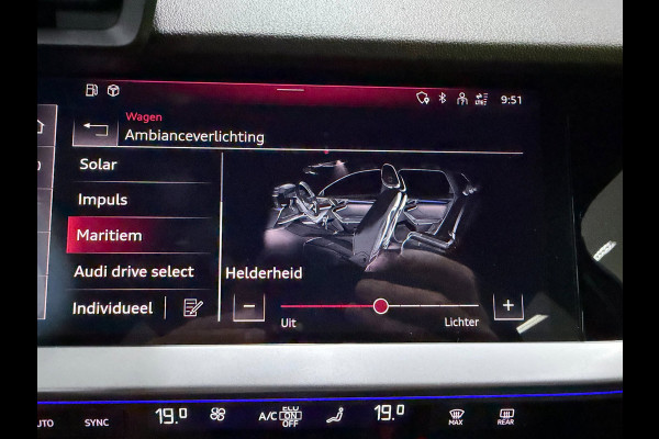Audi A3 Sportback 45 TFSI e S edition Competition SOH 95% SFEERVERL/NAVI/V-COCKPIT/B&O/CARPLAY/ADAPT-CRUISE///