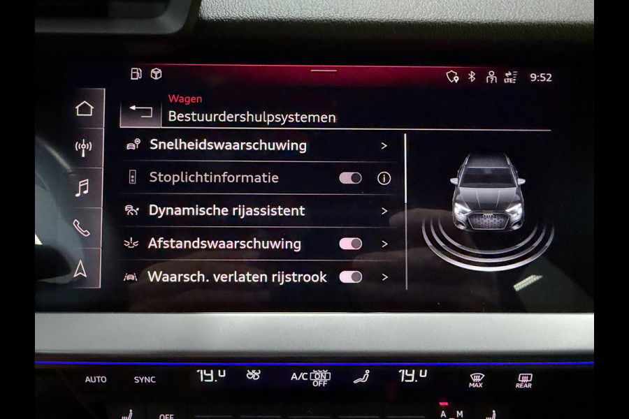 Audi A3 Sportback 45 TFSI e S edition Competition SOH 95% SFEERVERL/NAVI/V-COCKPIT/B&O/CARPLAY/ADAPT-CRUISE///