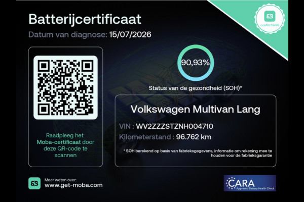 Volkswagen Multivan 1.4 eHybrid BULLI LANG SOH 91% NAVI/CARPLAY/DAB/ADAPT-CRUISE/TREKH/LED/ECC/PDC///