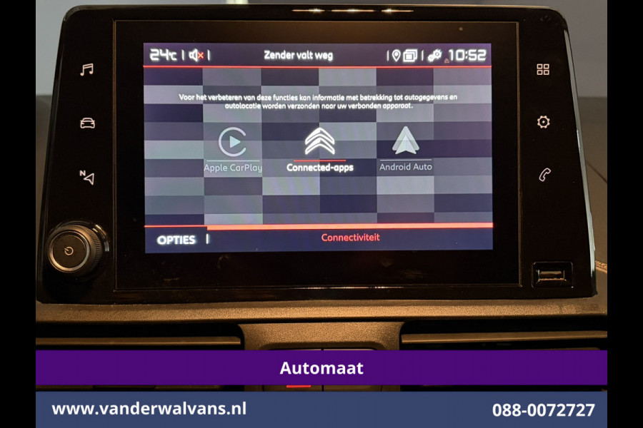 Citroën Berlingo 1.2 PureTech 130pk Automaat Benzine L1H1 Euro6 Airco | 3-Zits | Camera | Apple Carplay Cruisecontrol, Android Auto, Dakdragers, Parkeersensoren