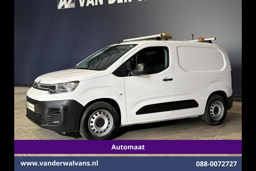 Citroën Berlingo 1.2 PureTech 130pk Automaat Benzine L1H1 Euro6 Airco | 3-Zits | Camera | Apple Carplay Cruisecontrol, Android Auto, Dakdragers, Parkeersensoren