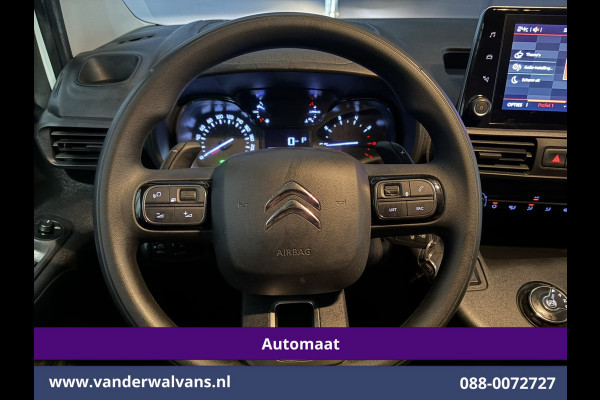 Citroën Berlingo 1.2 PureTech 130pk Automaat Benzine L1H1 Euro6 Airco | 3-Zits | Camera | Apple Carplay Cruisecontrol, Android Auto, Dakdragers, Parkeersensoren