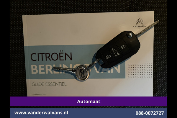 Citroën Berlingo 1.2 PureTech 130pk Automaat Benzine L1H1 Euro6 Airco | 3-Zits | Camera | Apple Carplay Cruisecontrol, Android Auto, Dakdragers, Parkeersensoren