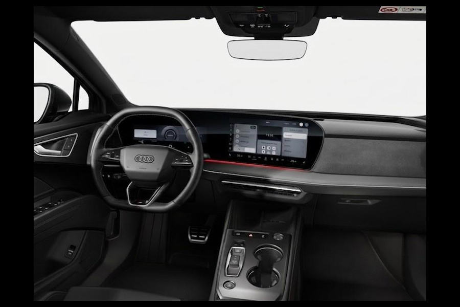 Audi Q4 e-tron S edition e-tron 82 kWh 286 pk | Glazen panoramadak | Trekhaak | Techniekpakket plus | Optiekpakket zwart-glanzend |