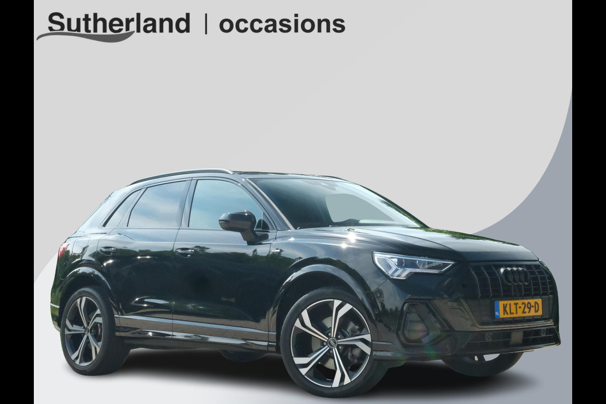 Audi Q3 45 TFSI e S edition 245 PK | Panoramadak | Sonos | Elektrische Klep | Camera | Alcantara bekleding | Stoelverwarming | Dodehoek Sensoren | 20 Inch |