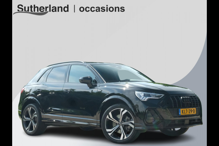 Audi Q3 45 TFSI e S edition 245 PK | Panoramadak | Sonos | Elektrische Klep | Camera | Alcantara bekleding | Stoelverwarming | Dodehoek Sensoren | 20 Inch |