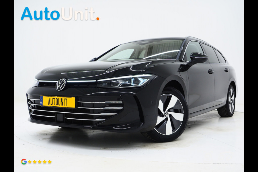 Volkswagen Passat Variant 1.5 eHybrid Elegance | 5 Jaar Garantie | Panoramadak | Leder | Trekhaak | Harman/Kardon | HUD | 360 | Sfeerlicht | Keyless