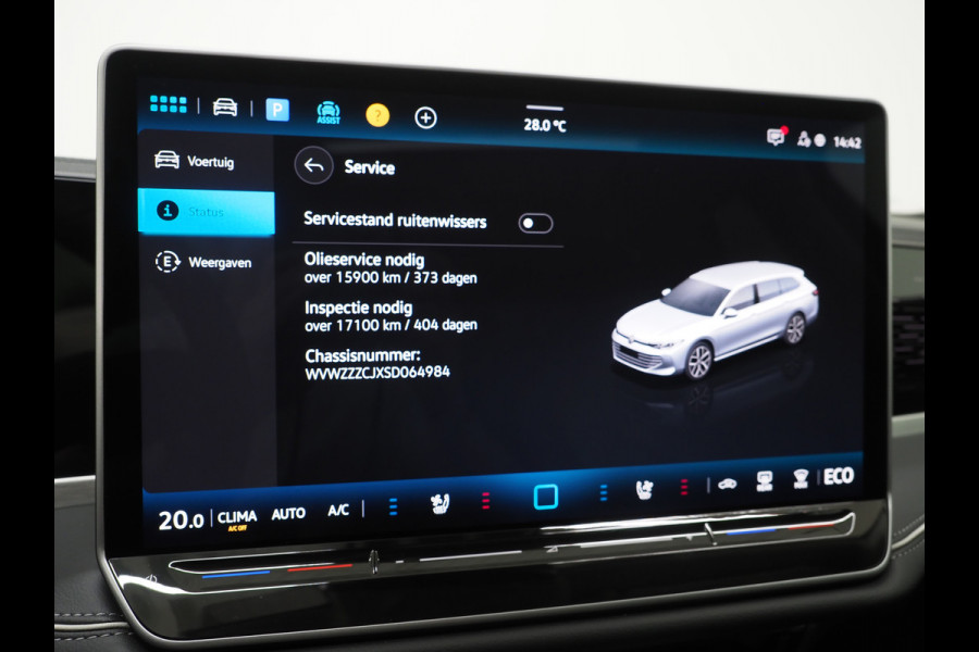 Volkswagen Passat Variant 1.5 eHybrid Elegance | 5 Jaar Garantie | Panoramadak | Leder | Trekhaak | Harman/Kardon | HUD | 360 | Sfeerlicht | Keyless