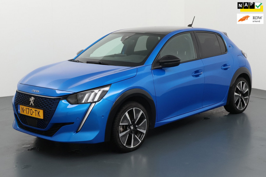 Peugeot e-208 EV GT Pack 50 kWh |GT-LINE| NL AUTO| NAP | PANORAMADAK|