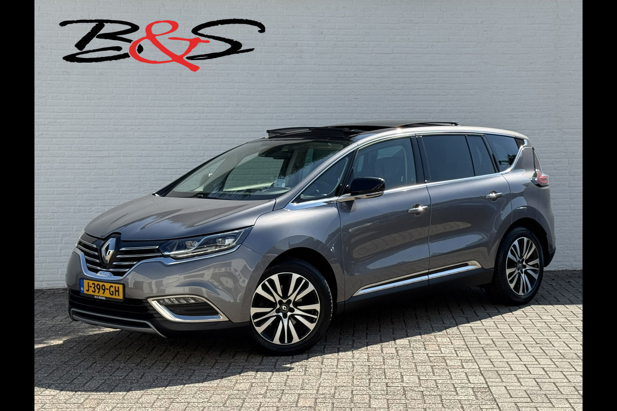 Renault Espace 1.8 TCe Initiale Paris 7p. Automaat Afn.Trekhaak Camera Navi Carplay Cruise PDC V+A Clima Sfeerverlichting