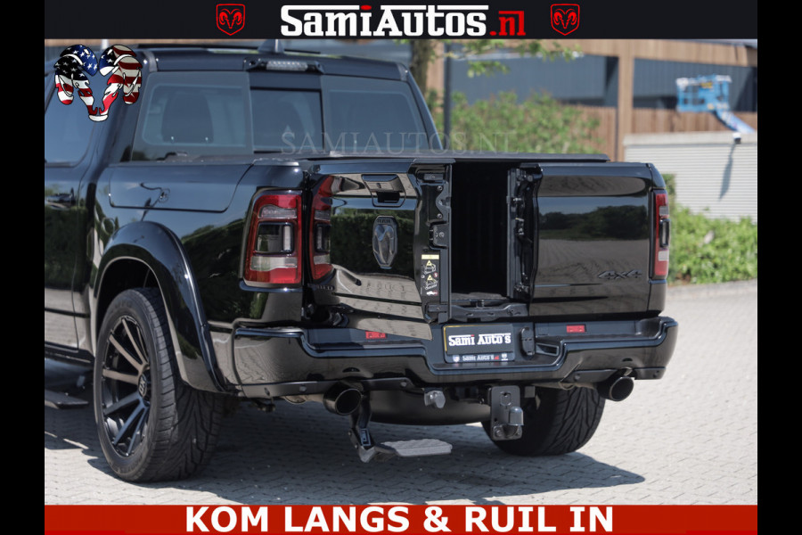 Dodge Ram LIMITED HULK | 5.7 V8 402PK HEMI | RAM VOL | HUD | LUCHTVERING | PANO | MWK KLEP | DC | 5 PERS | CREW CAB | DUBBELE CABINE | GRIJSKENETEKN | MEEST COMFORTABELE BEDRIJFSAUTO | | De specialist in Amerikaanse pick‑ups in Nederland en Europa.