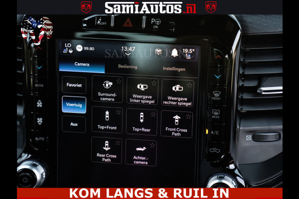 Dodge Ram LIMITED HULK | 5.7 V8 402PK HEMI | RAM VOL | HUD | LUCHTVERING | PANO | MWK KLEP | DC | 5 PERS | CREW CAB | DUBBELE CABINE | GRIJSKENETEKN | MEEST COMFORTABELE BEDRIJFSAUTO | | De specialist in Amerikaanse pick‑ups in Nederland en Europa.