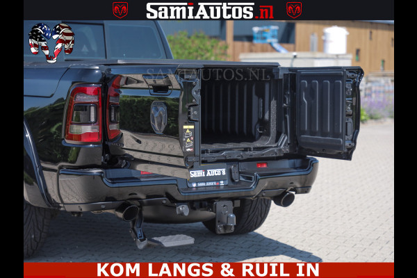 Dodge Ram LIMITED HULK | 5.7 V8 402PK HEMI | RAM VOL | HUD | LUCHTVERING | PANO | MWK KLEP | DC | 5 PERS | CREW CAB | DUBBELE CABINE | GRIJSKENETEKN | MEEST COMFORTABELE BEDRIJFSAUTO | | De specialist in Amerikaanse pick‑ups in Nederland en Europa.