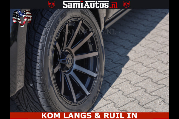 Dodge Ram LIMITED HULK | 5.7 V8 402PK HEMI | RAM VOL | HUD | LUCHTVERING | PANO | MWK KLEP | DC | 5 PERS | CREW CAB | DUBBELE CABINE | GRIJSKENETEKN | MEEST COMFORTABELE BEDRIJFSAUTO | | De specialist in Amerikaanse pick‑ups in Nederland en Europa.